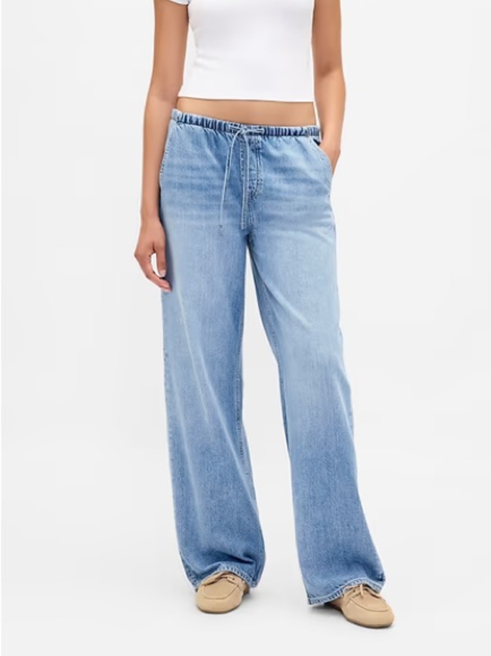 GAP Low Rise UltraSoft Easy '90s Loose Jeans